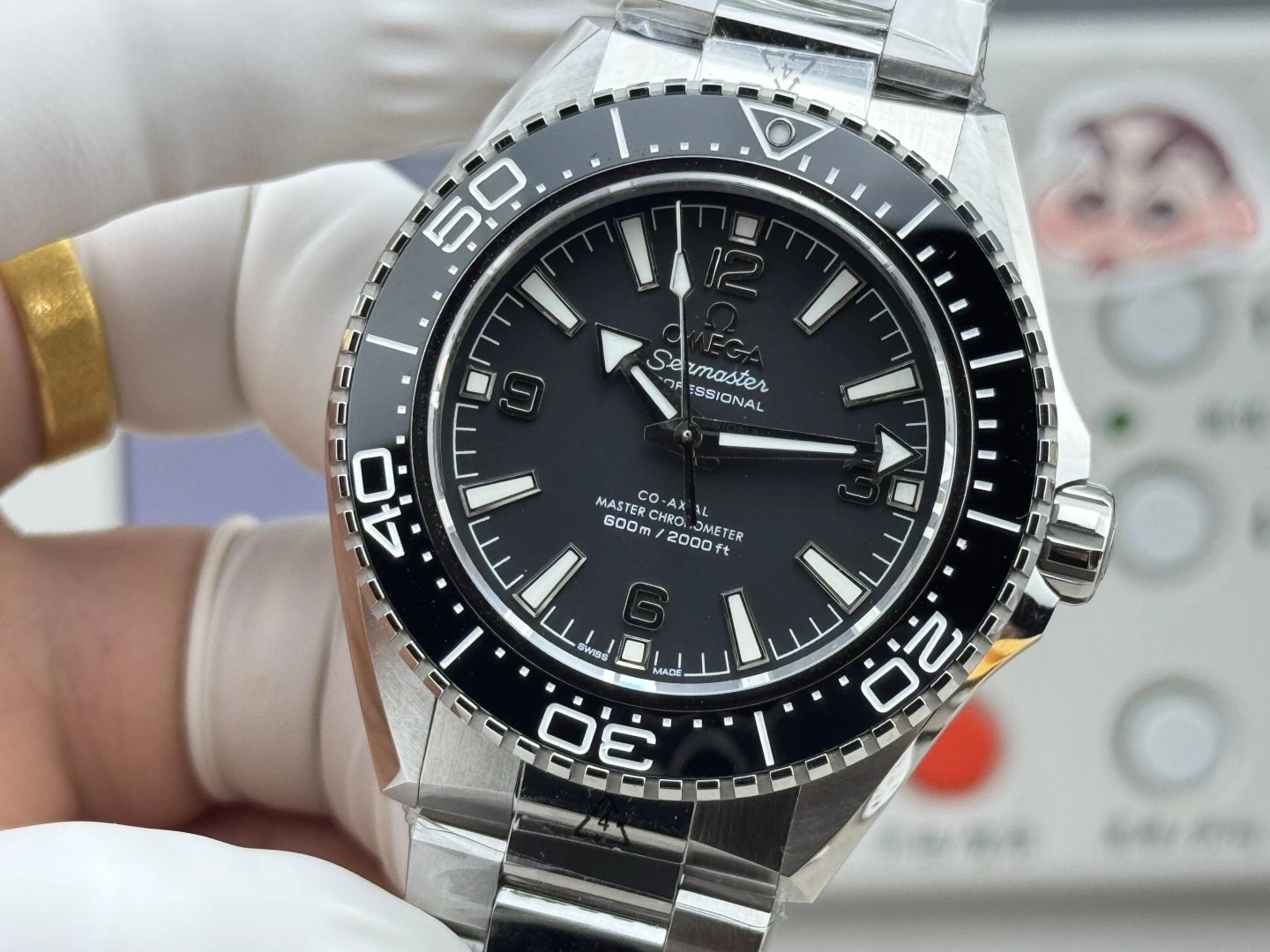 EyeCatching CBD Factory Omega Seamaster Planet Ocean 600M 42mm Black Dial Black Ceramic Bezel (217.30.42.21.01.001) 1:1 Super Clone – Dandong 8912 Movement 301